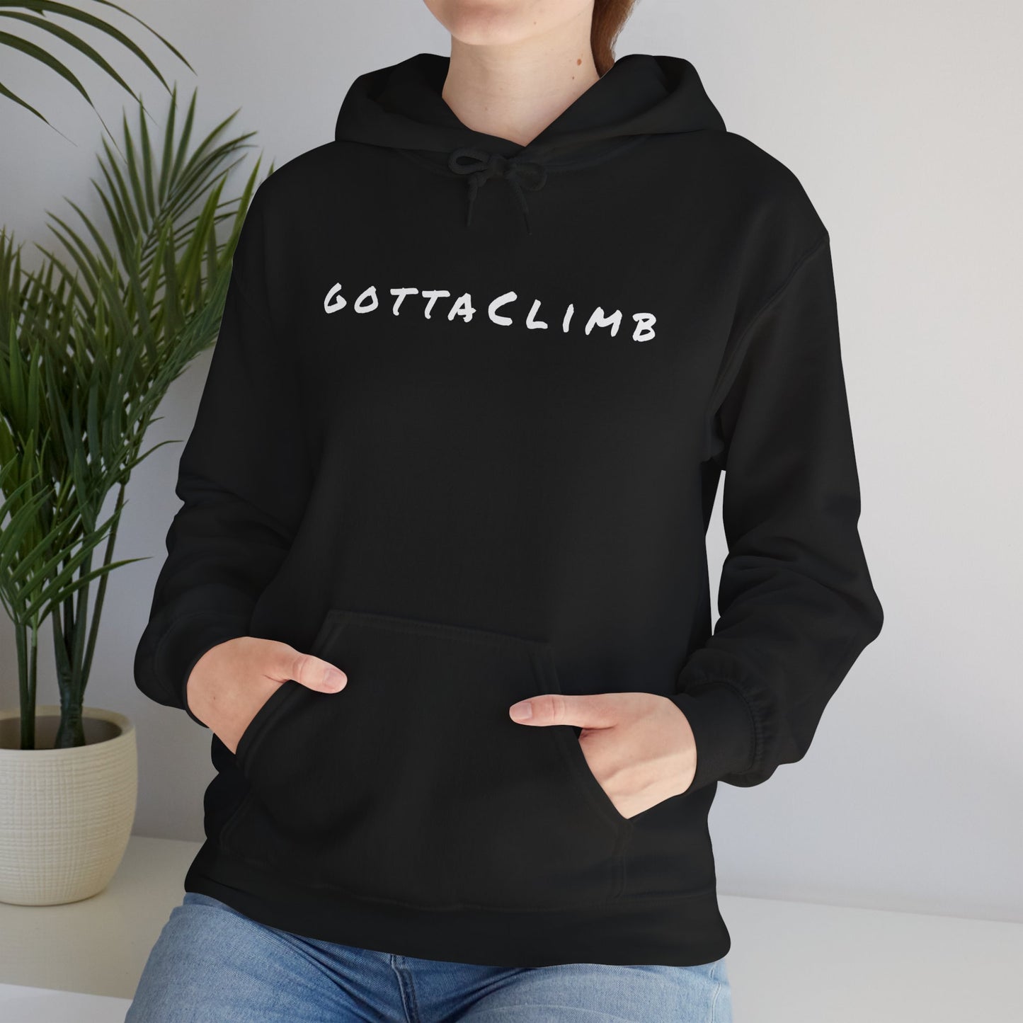 Adventure-Inspired Unisex Heavy Blend™ Hoodie - Gotta Climb Design