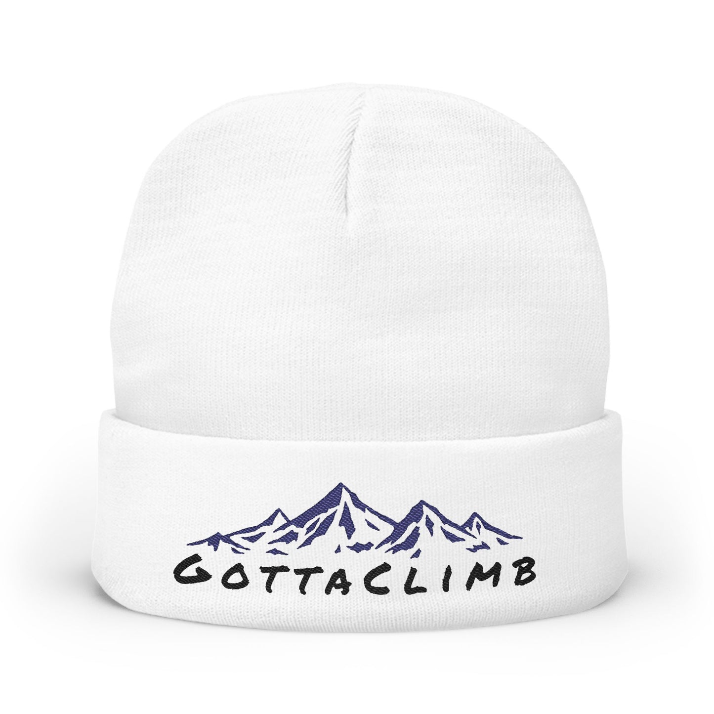 GottaClimb Embroidered Beanie – Adventure in Every Season