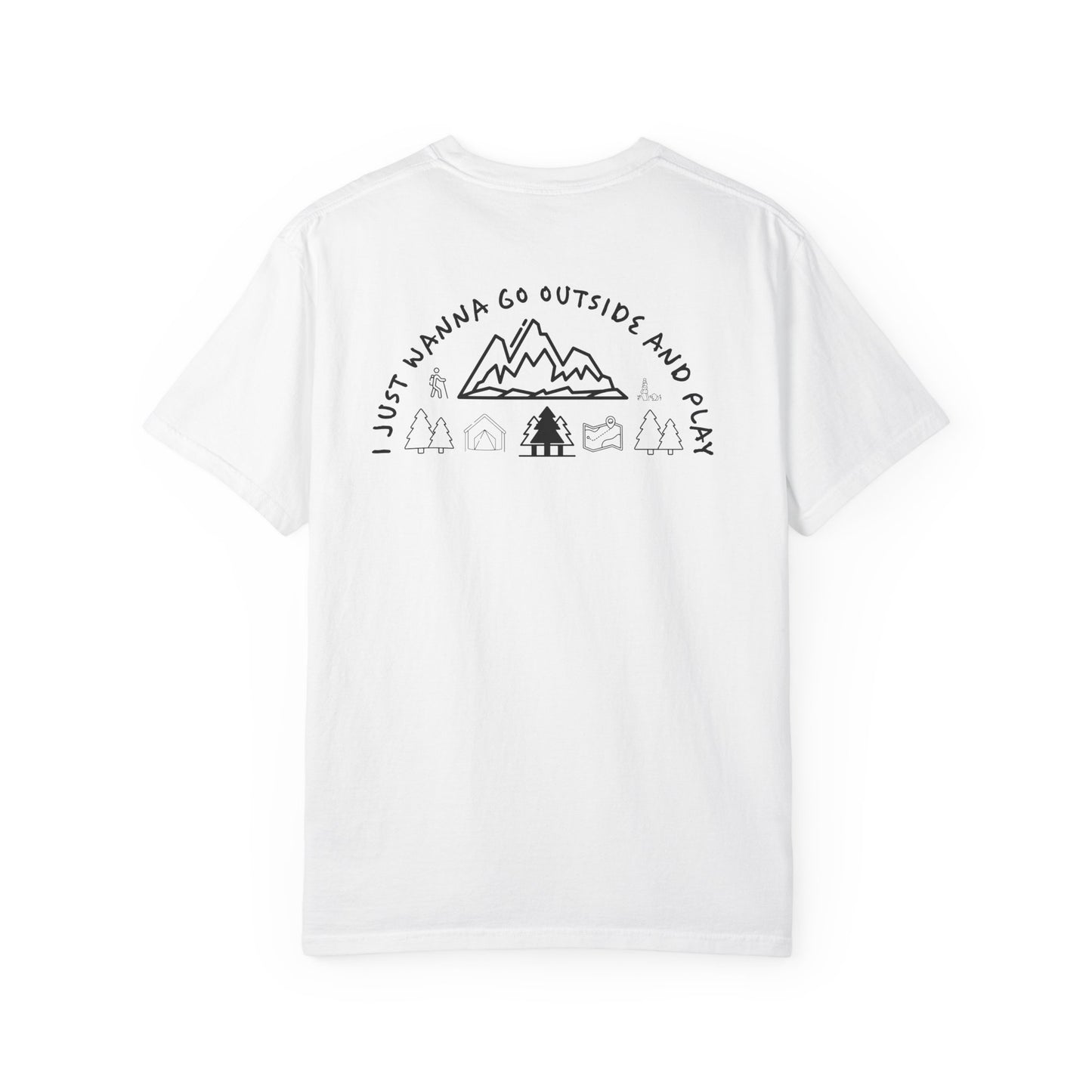 GottaClimb "I Just Wanna Go Outside and Play" Shirt