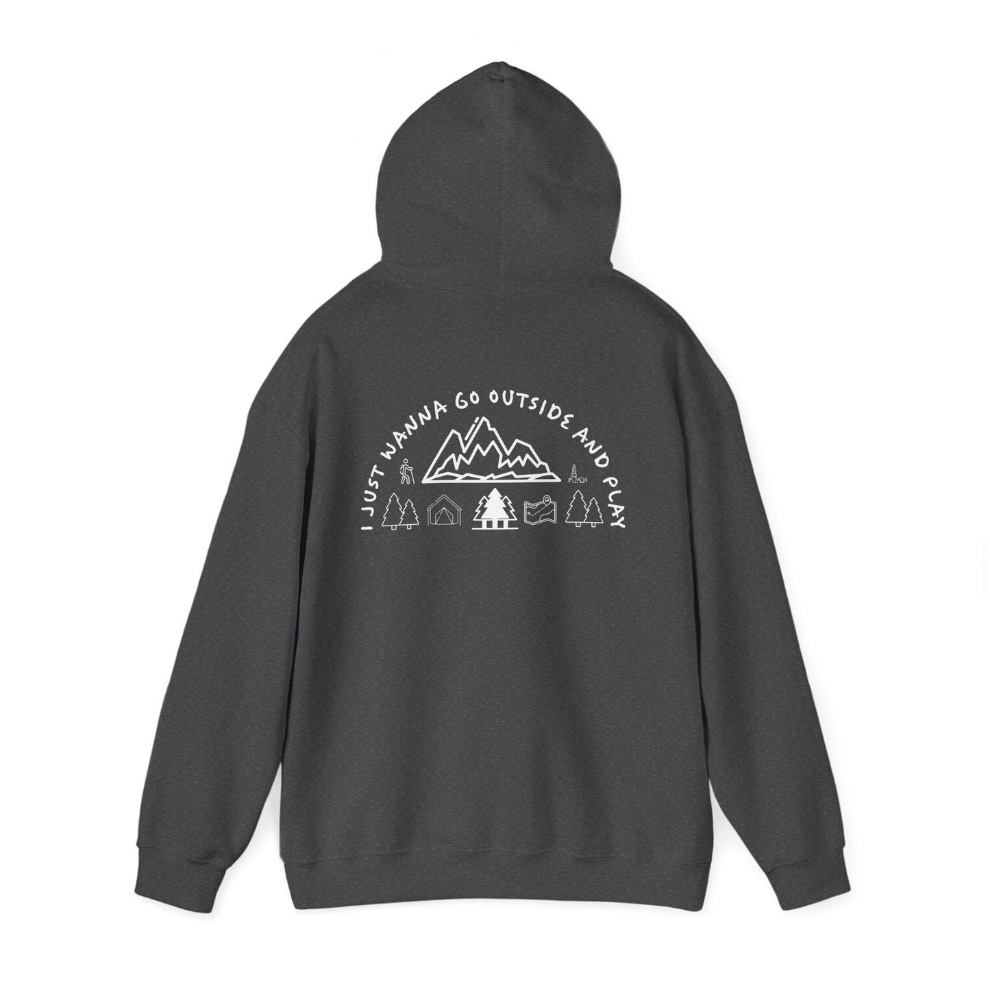 Adventure-Inspired Unisex Heavy Blend™ Hoodie - Gotta Climb Design