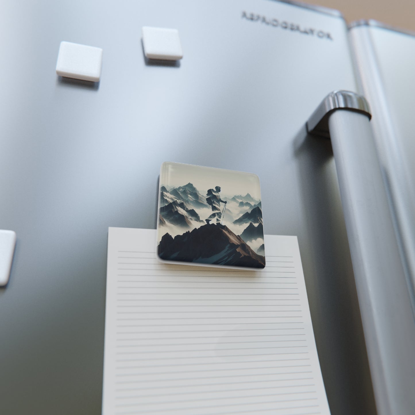Climbing Spirit Porcelain Magnet