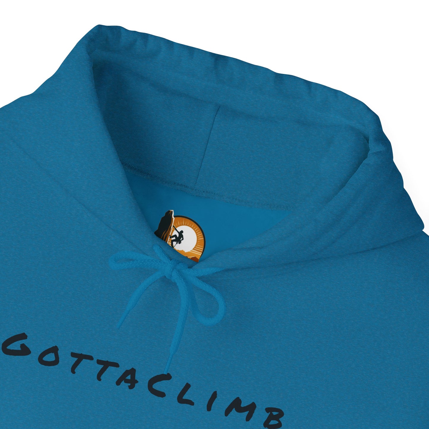 Adventure-Inspired Unisex Heavy Blend™ Hoodie - Gotta Climb Design