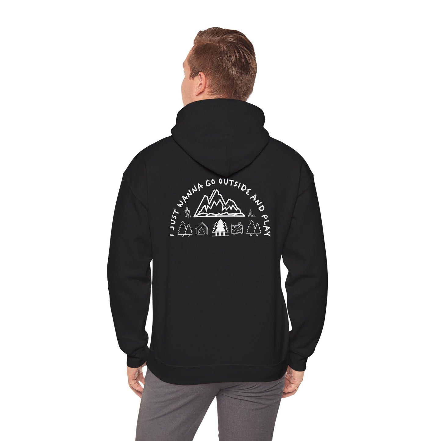 Adventure-Inspired Unisex Heavy Blend™ Hoodie - Gotta Climb Design