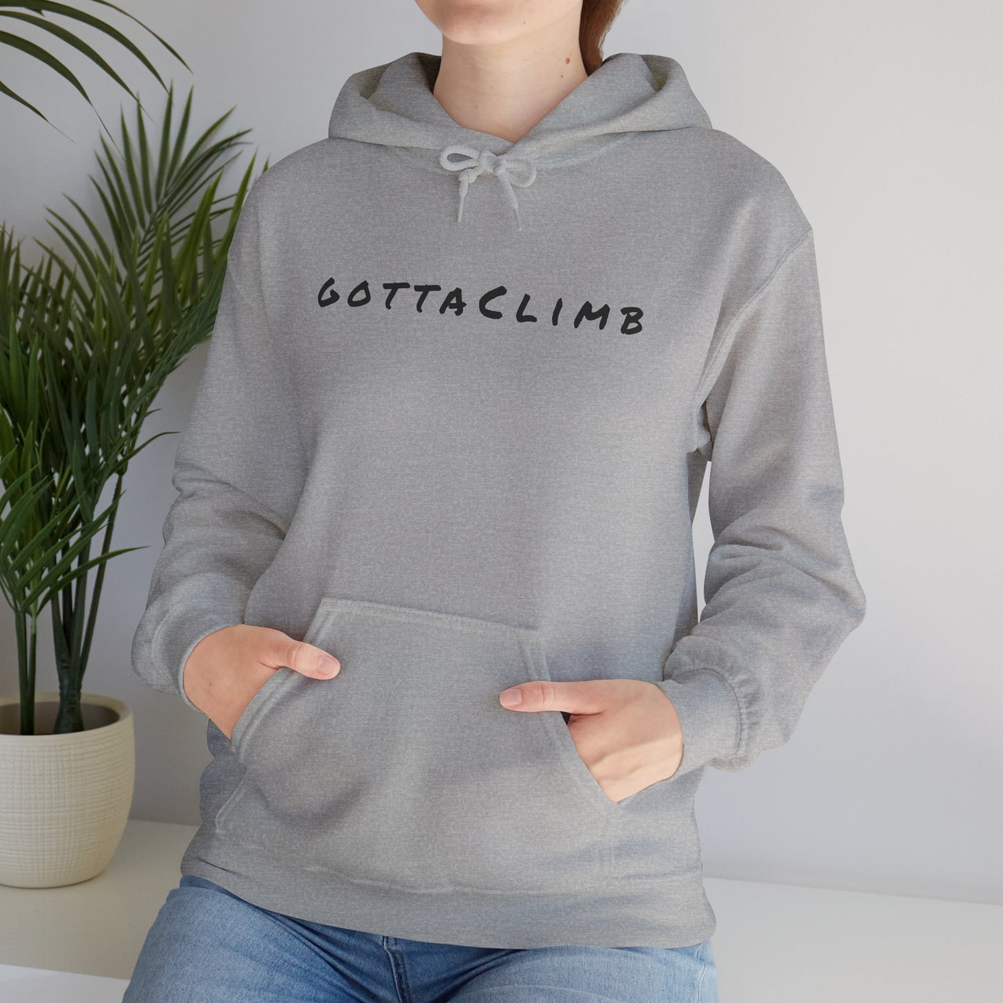 Adventure-Inspired Unisex Heavy Blend™ Hoodie - Gotta Climb Design