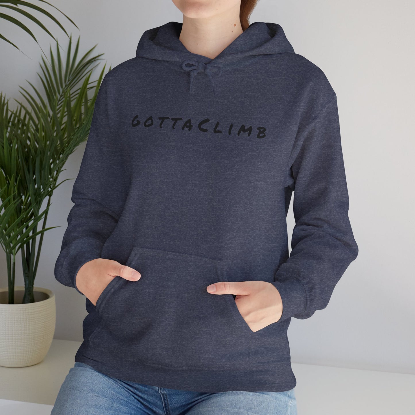 Adventure-Inspired Unisex Heavy Blend™ Hoodie - Gotta Climb Design