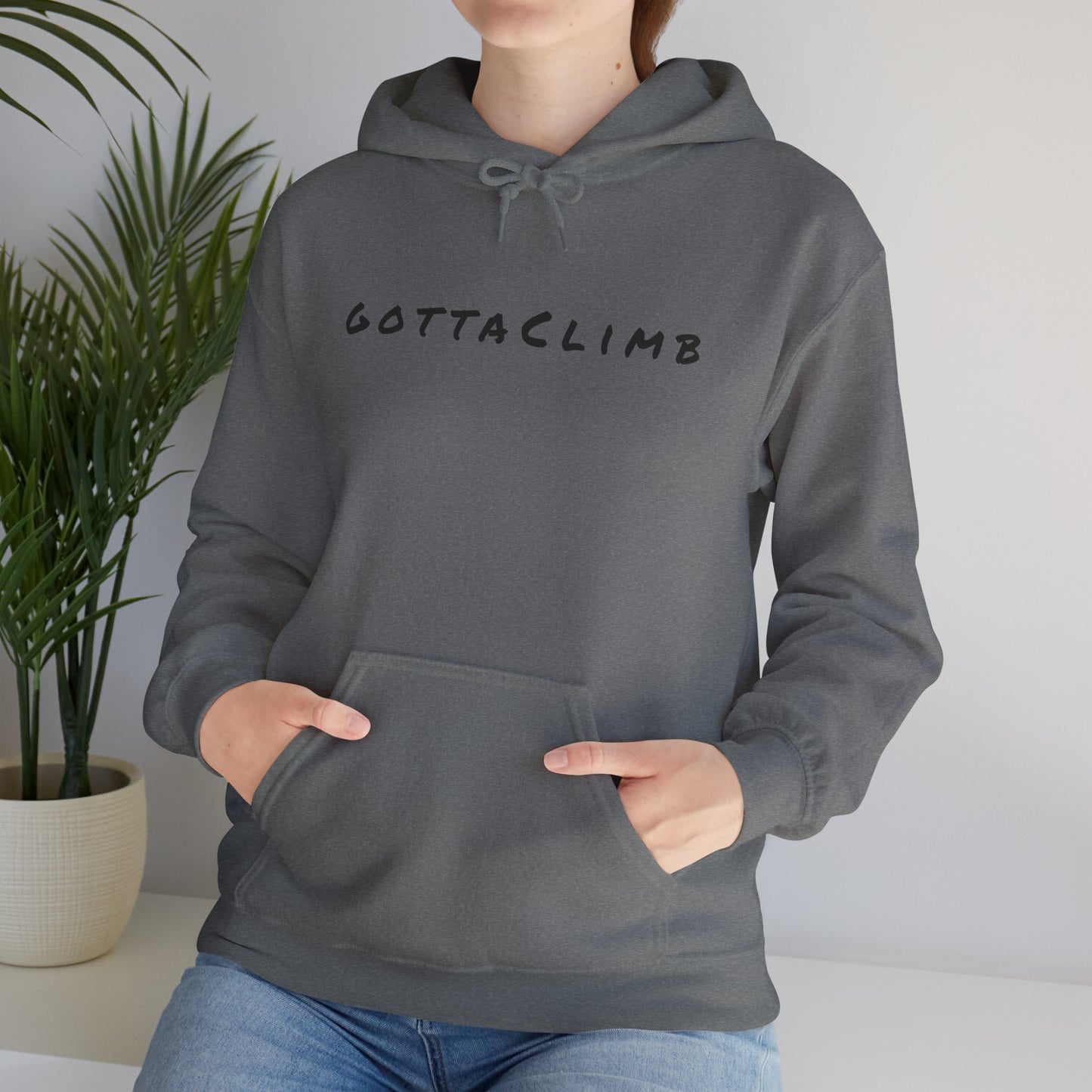 Adventure-Inspired Unisex Heavy Blend™ Hoodie - Gotta Climb Design
