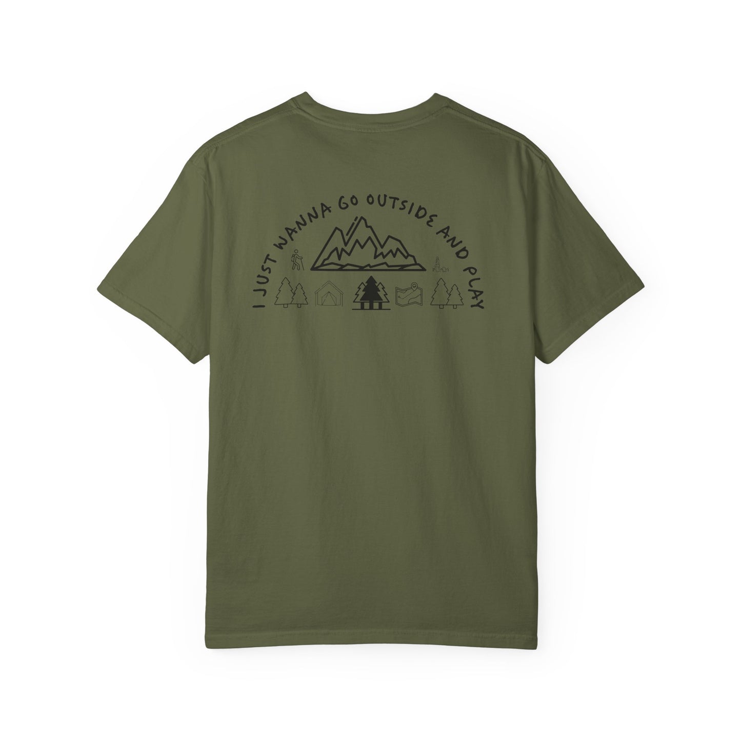GottaClimb "I Just Wanna Go Outside and Play" Shirt
