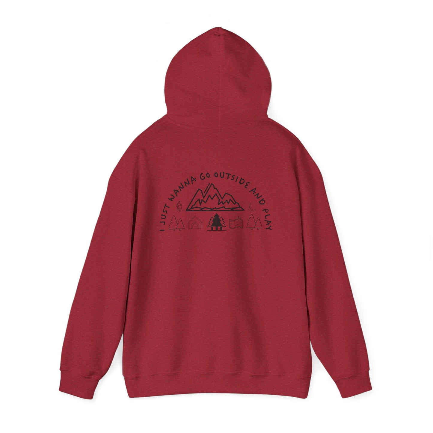 Adventure-Inspired Unisex Heavy Blend™ Hoodie - Gotta Climb Design