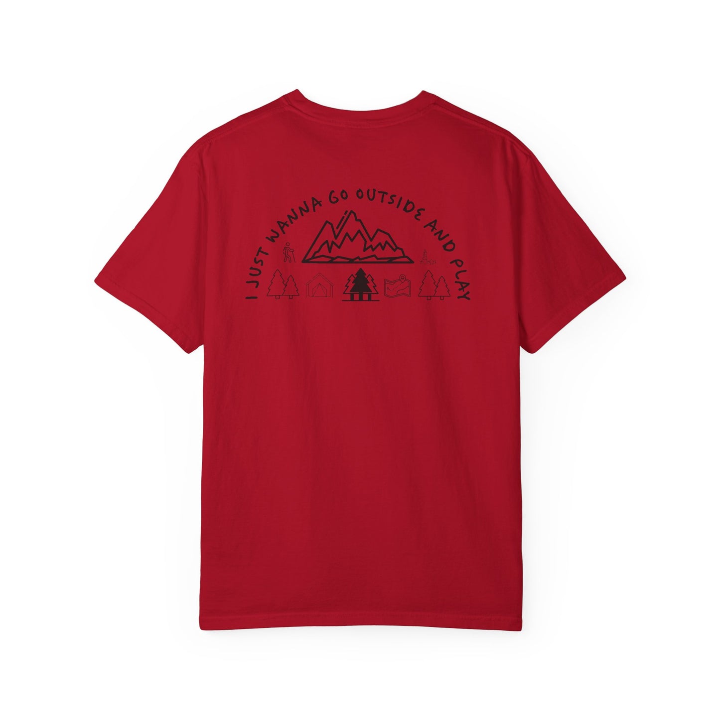 GottaClimb "I Just Wanna Go Outside and Play" Shirt