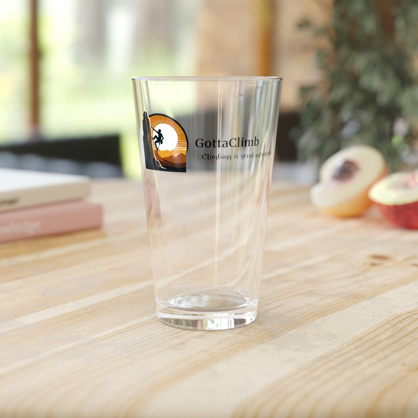 GottaClimb 16oz Pint Glass