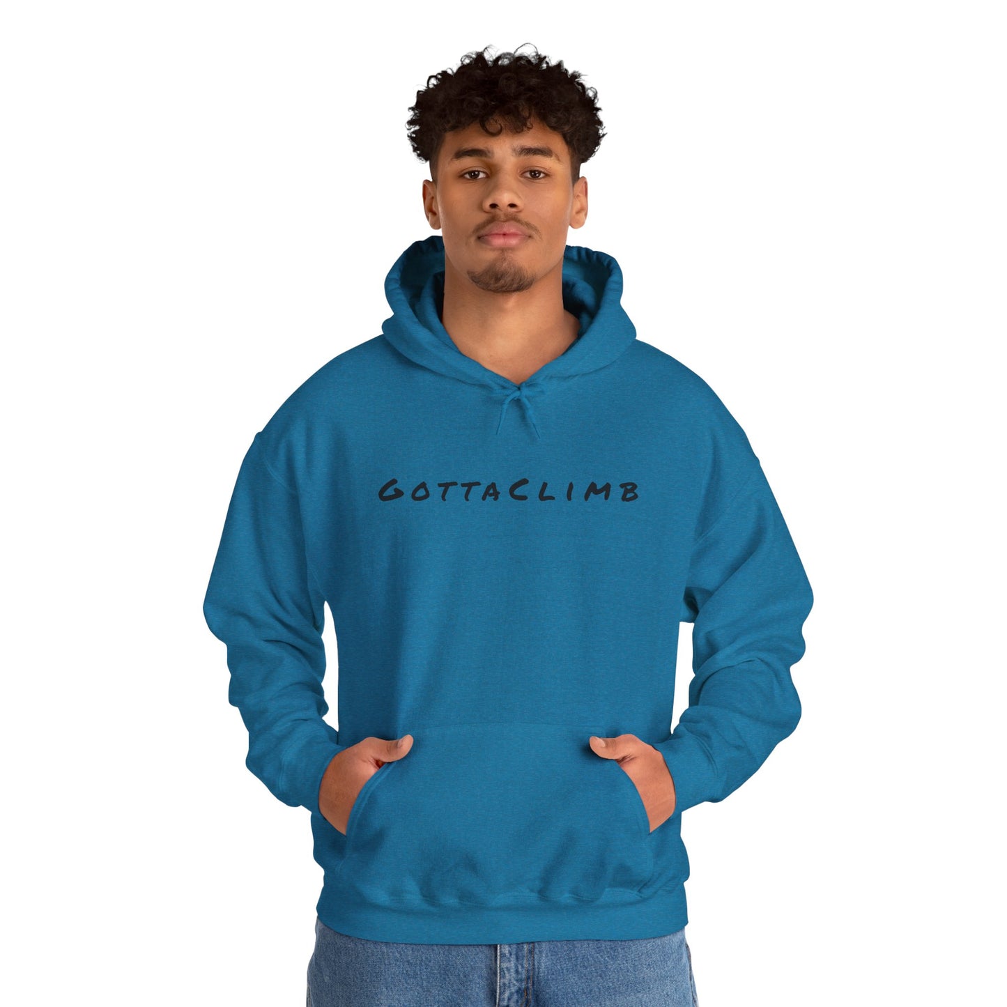 Adventure-Inspired Unisex Heavy Blend™ Hoodie - Gotta Climb Design