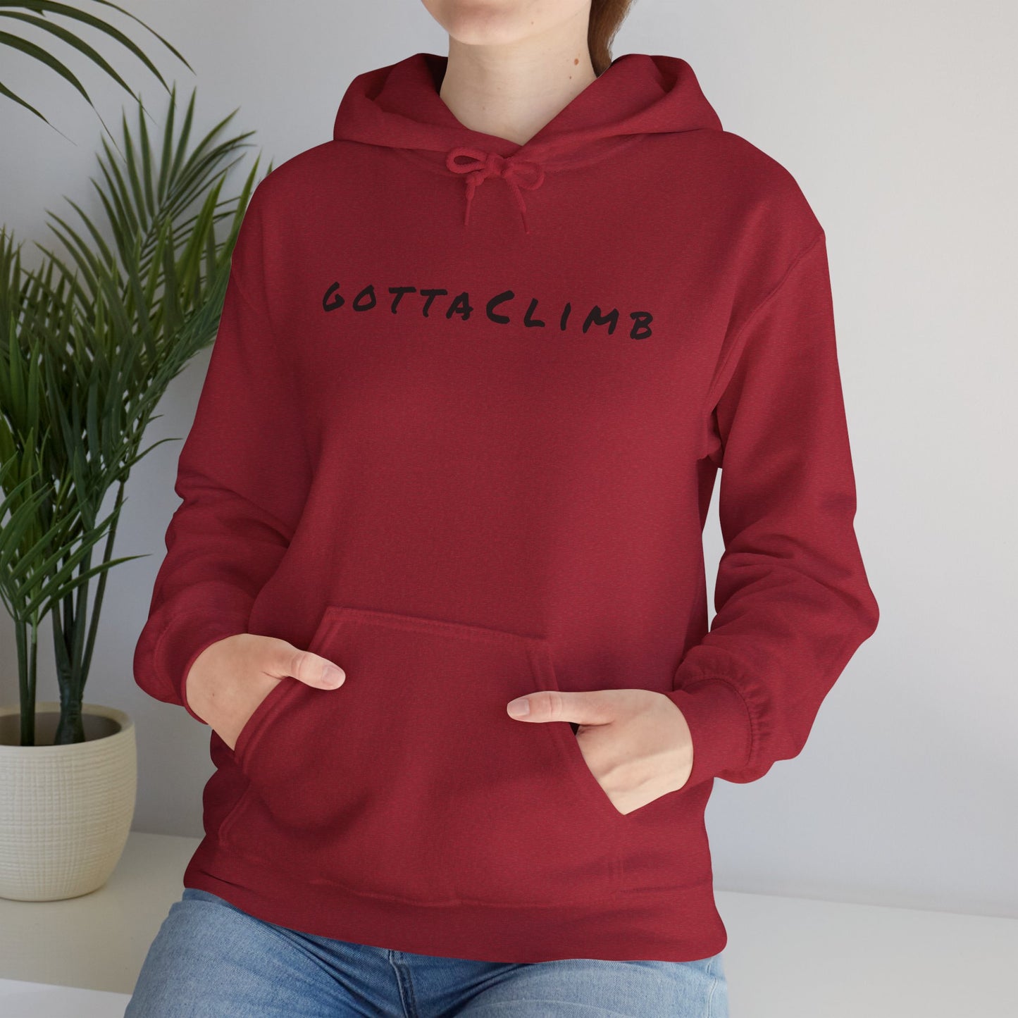 Adventure-Inspired Unisex Heavy Blend™ Hoodie - Gotta Climb Design