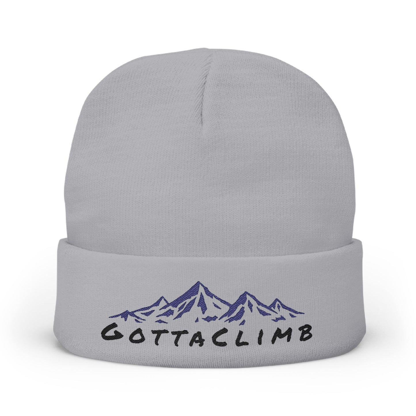 GottaClimb Embroidered Beanie – Adventure in Every Season
