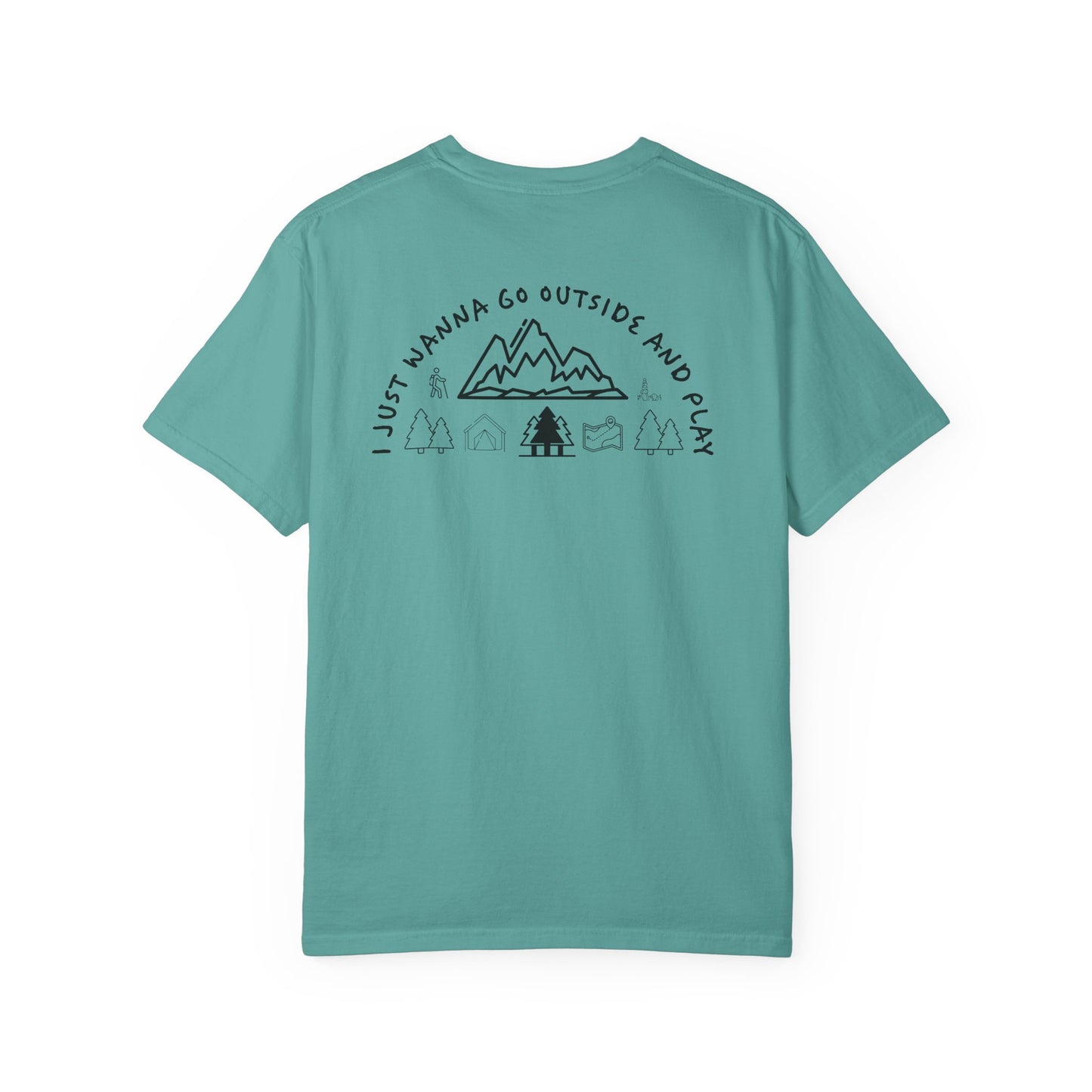 GottaClimb "I Just Wanna Go Outside and Play" Shirt