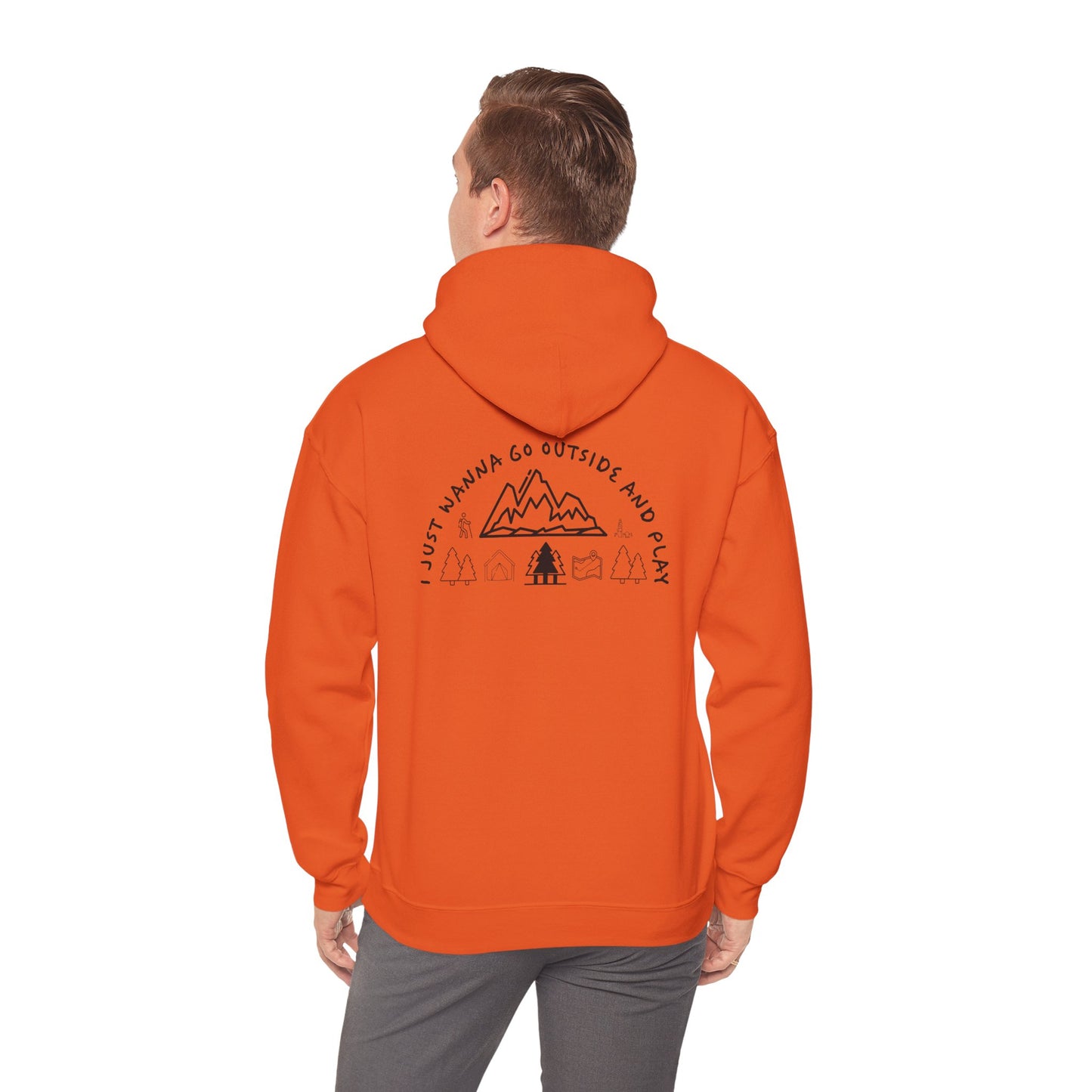 Adventure-Inspired Unisex Heavy Blend™ Hoodie - Gotta Climb Design