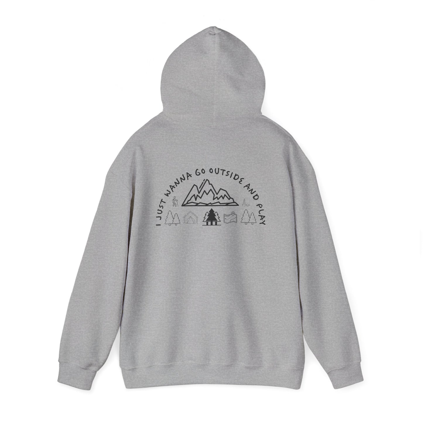 Adventure-Inspired Unisex Heavy Blend™ Hoodie - Gotta Climb Design