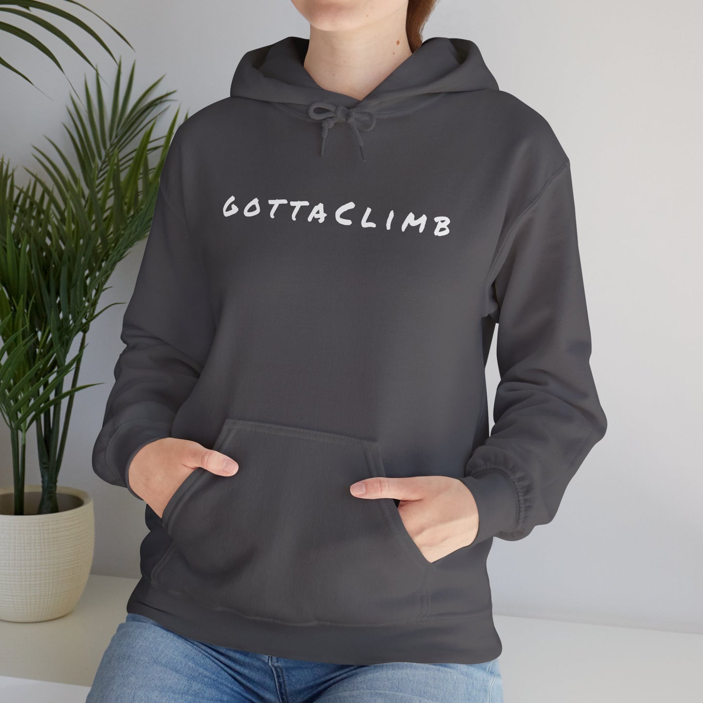 Adventure-Inspired Unisex Heavy Blend™ Hoodie - Gotta Climb Design