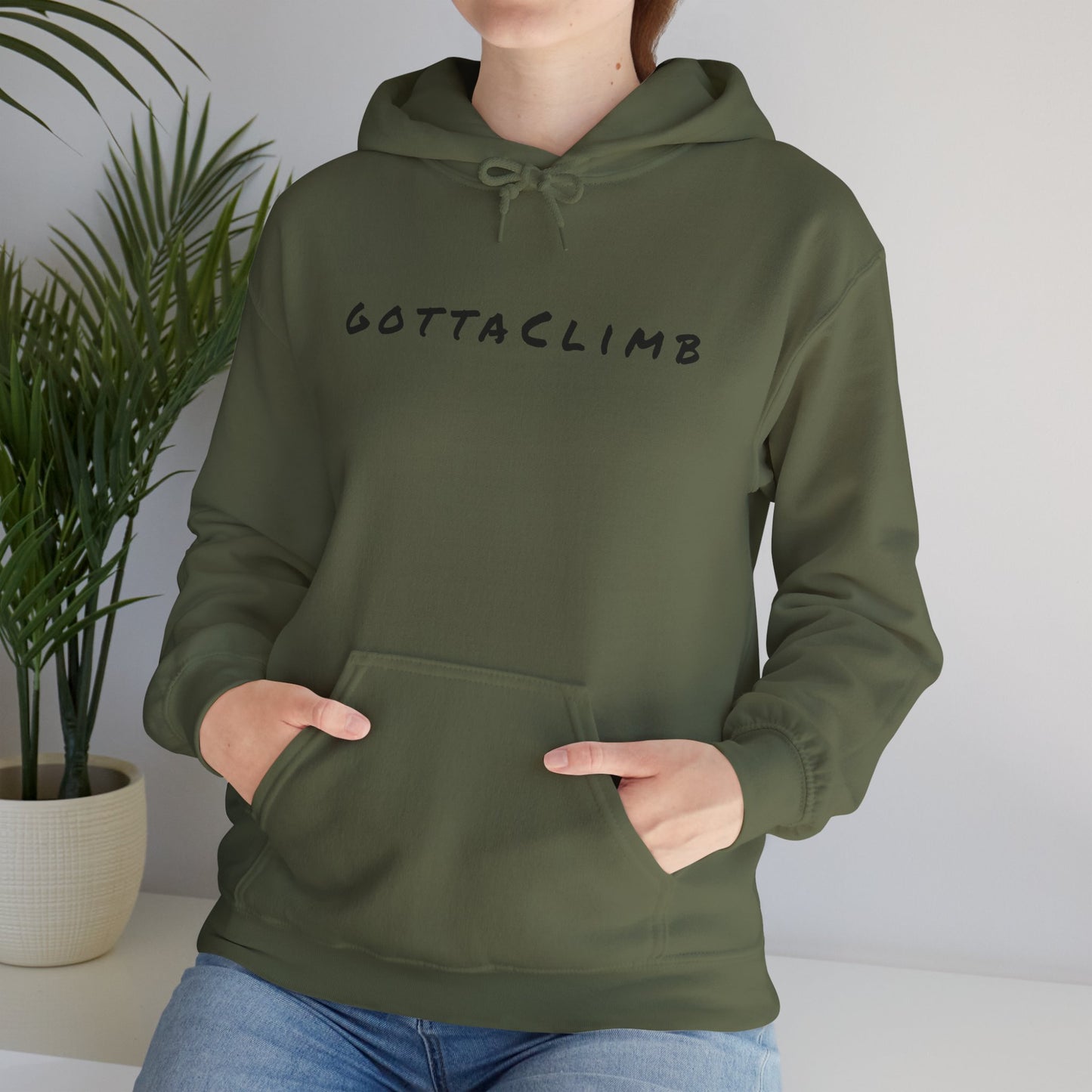 Adventure-Inspired Unisex Heavy Blend™ Hoodie - Gotta Climb Design