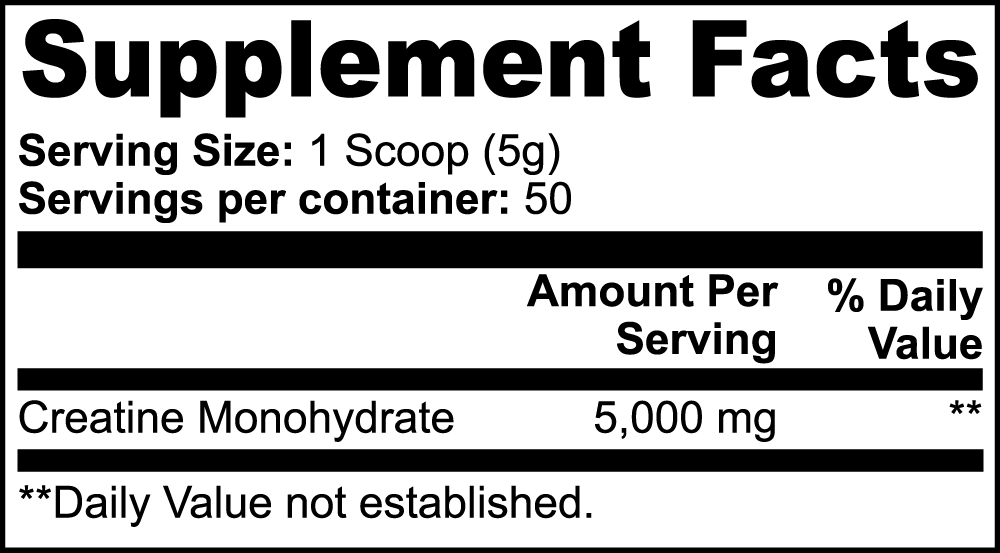 GottaClimb Peak Power Creatine Monohydrate