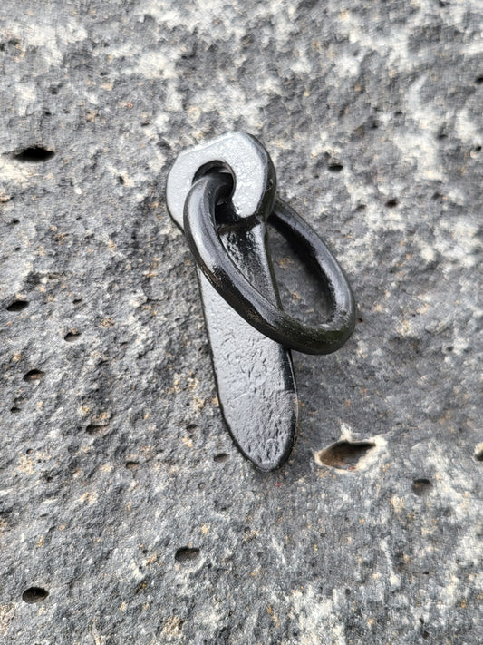 Vintage Mountain Climbing Piton - Knifeblade Ring