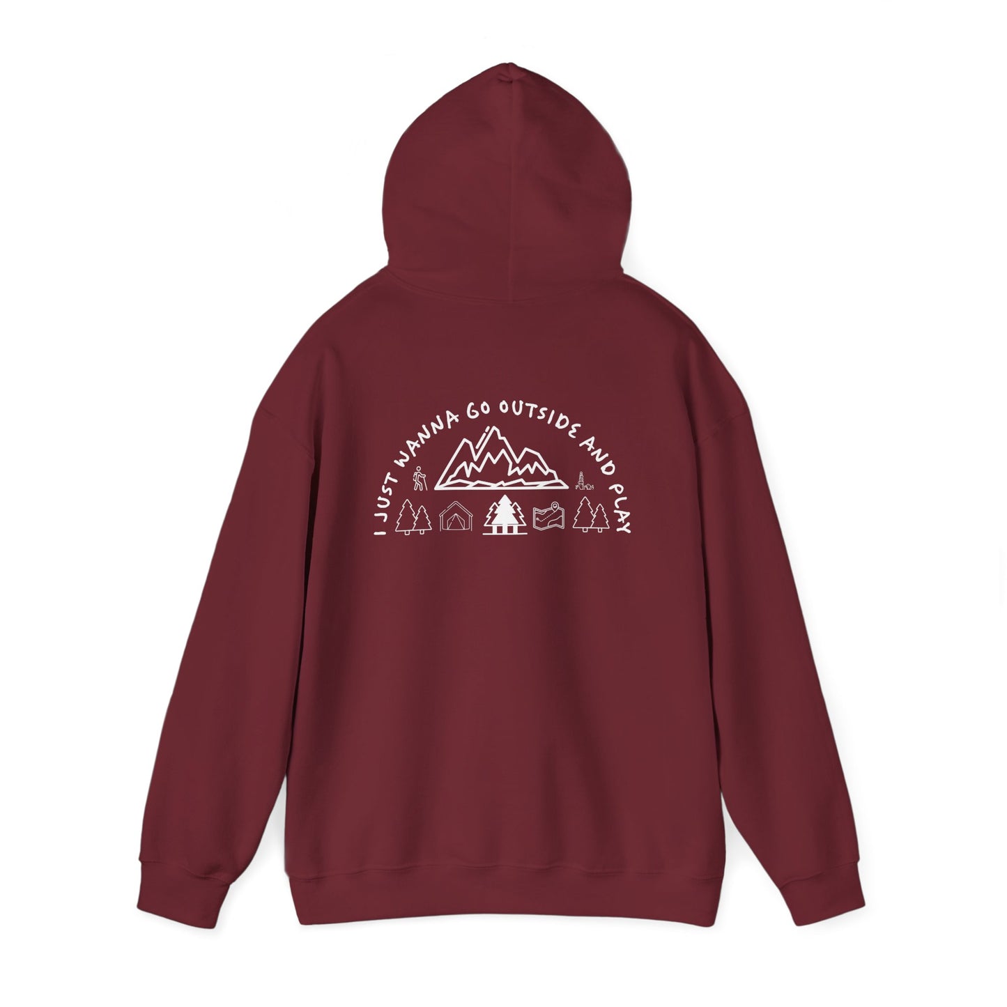 Adventure-Inspired Unisex Heavy Blend™ Hoodie - Gotta Climb Design