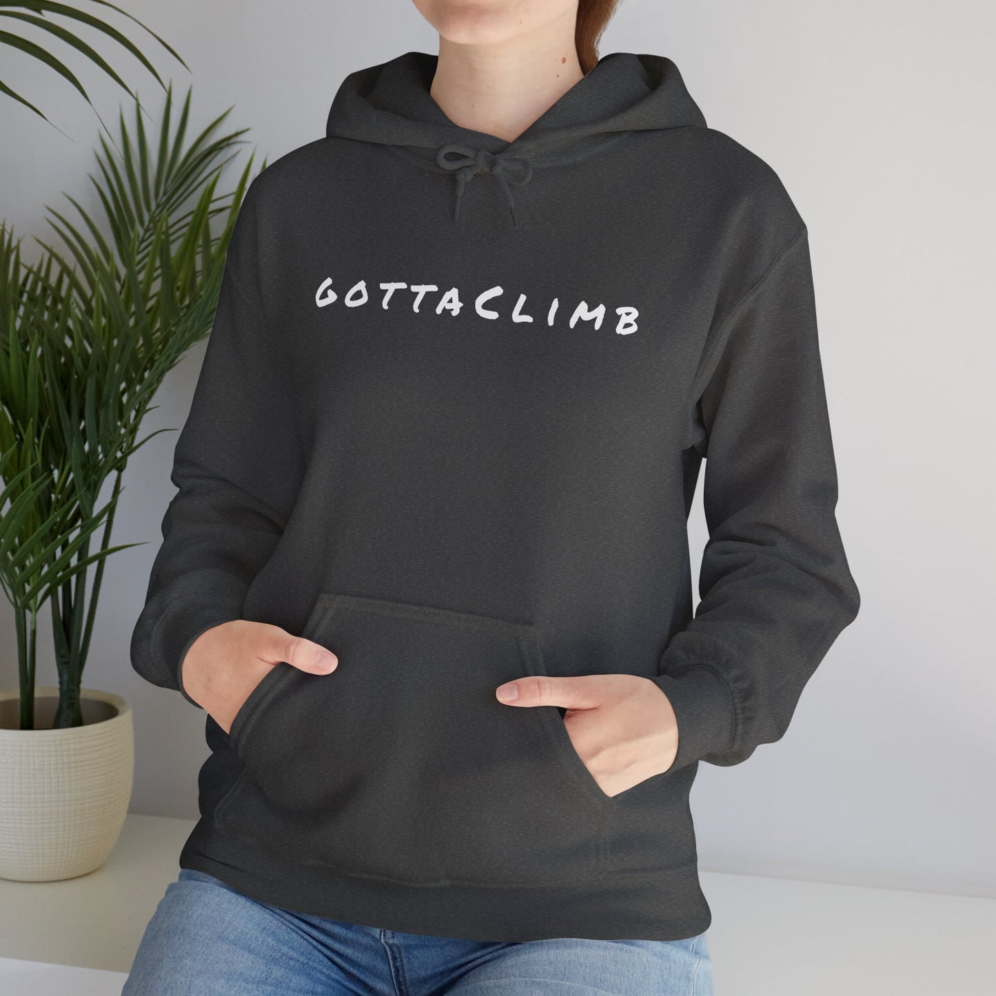 Adventure-Inspired Unisex Heavy Blend™ Hoodie - Gotta Climb Design