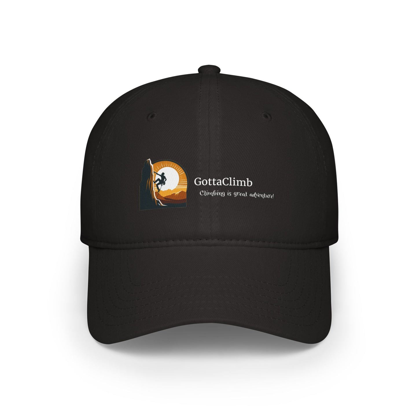 GottaClimb Black Baseball Cap