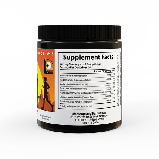 Peak Power Electrolyte GottaClimb Supplement – Fuel Your Ascent