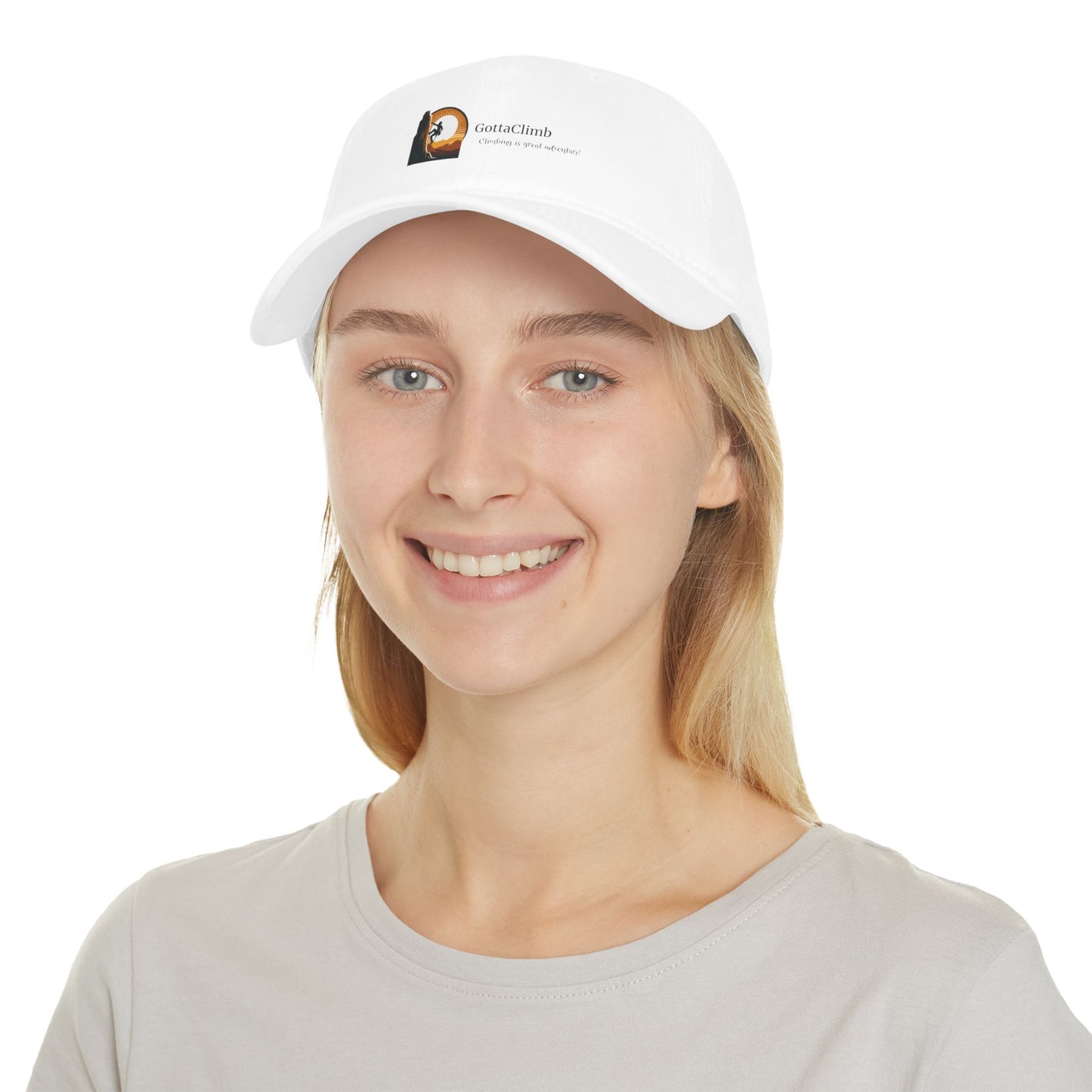 GottaClimb White Baseball Cap