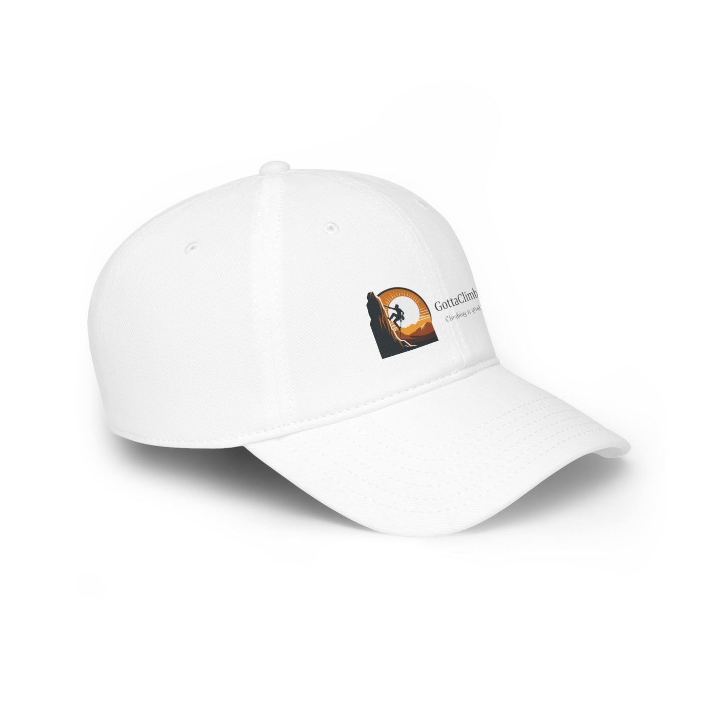 GottaClimb White Baseball Cap