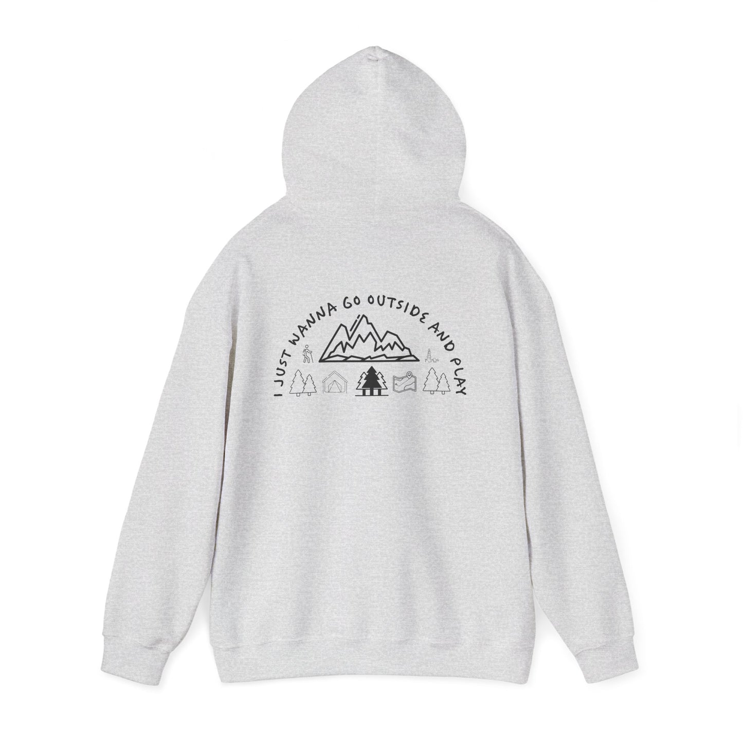 Adventure-Inspired Unisex Heavy Blend™ Hoodie - Gotta Climb Design