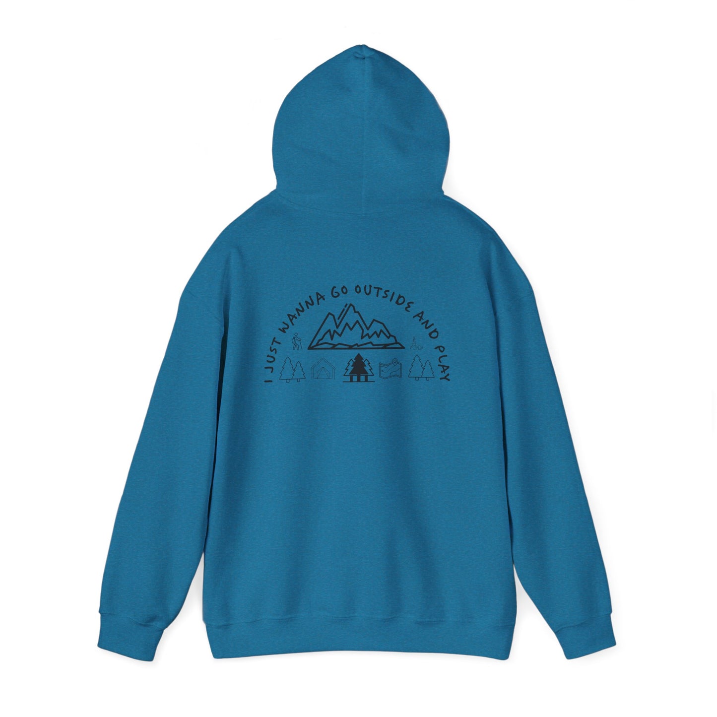 Adventure-Inspired Unisex Heavy Blend™ Hoodie - Gotta Climb Design