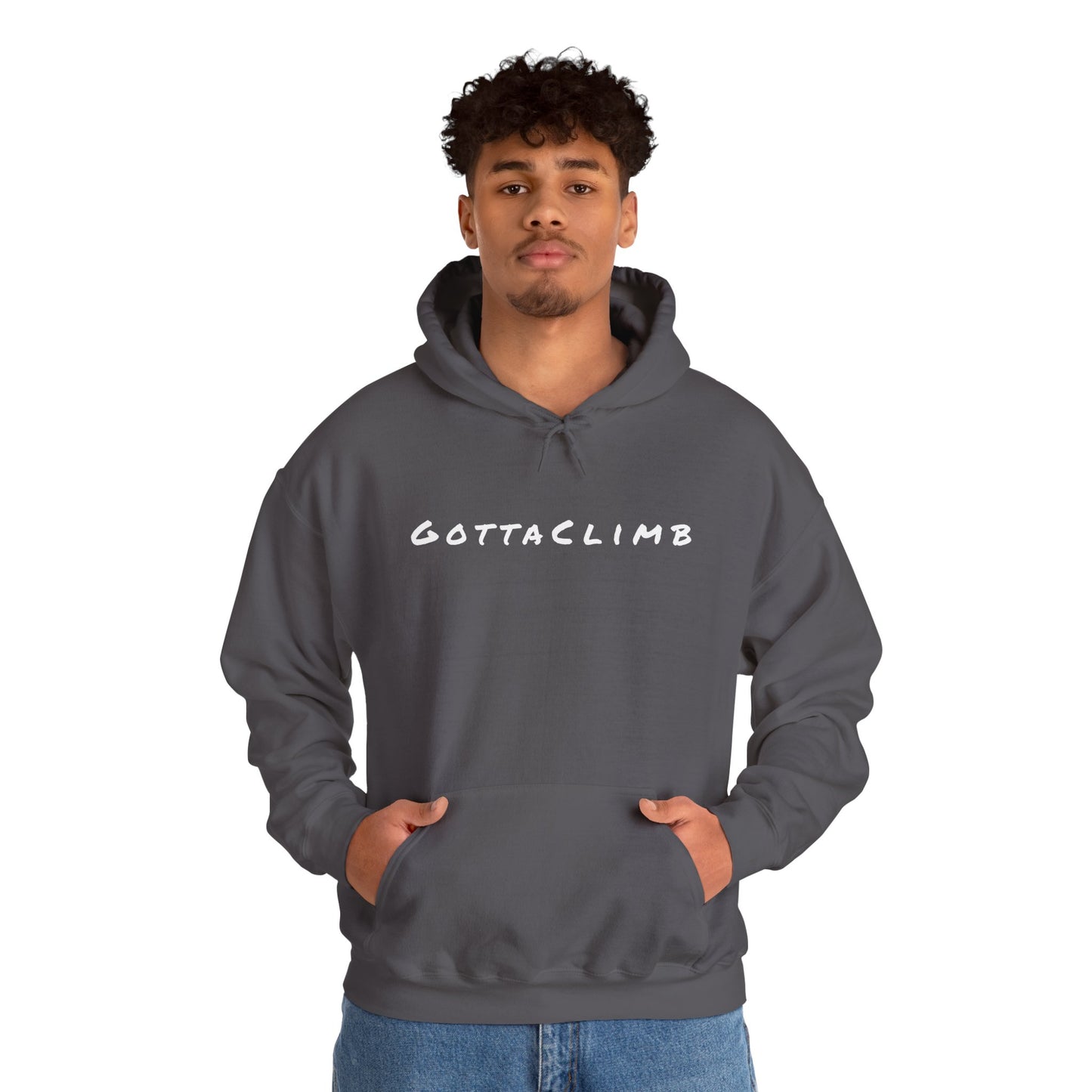 Adventure-Inspired Unisex Heavy Blend™ Hoodie - Gotta Climb Design