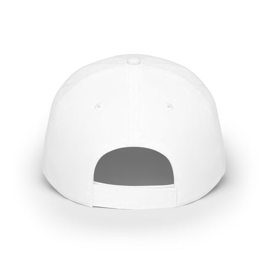 GottaClimb White Baseball Cap W/Climber