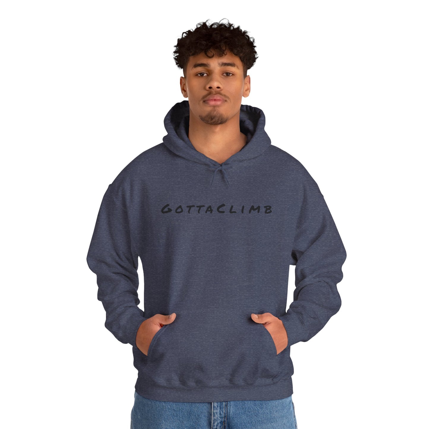 Adventure-Inspired Unisex Heavy Blend™ Hoodie - Gotta Climb Design