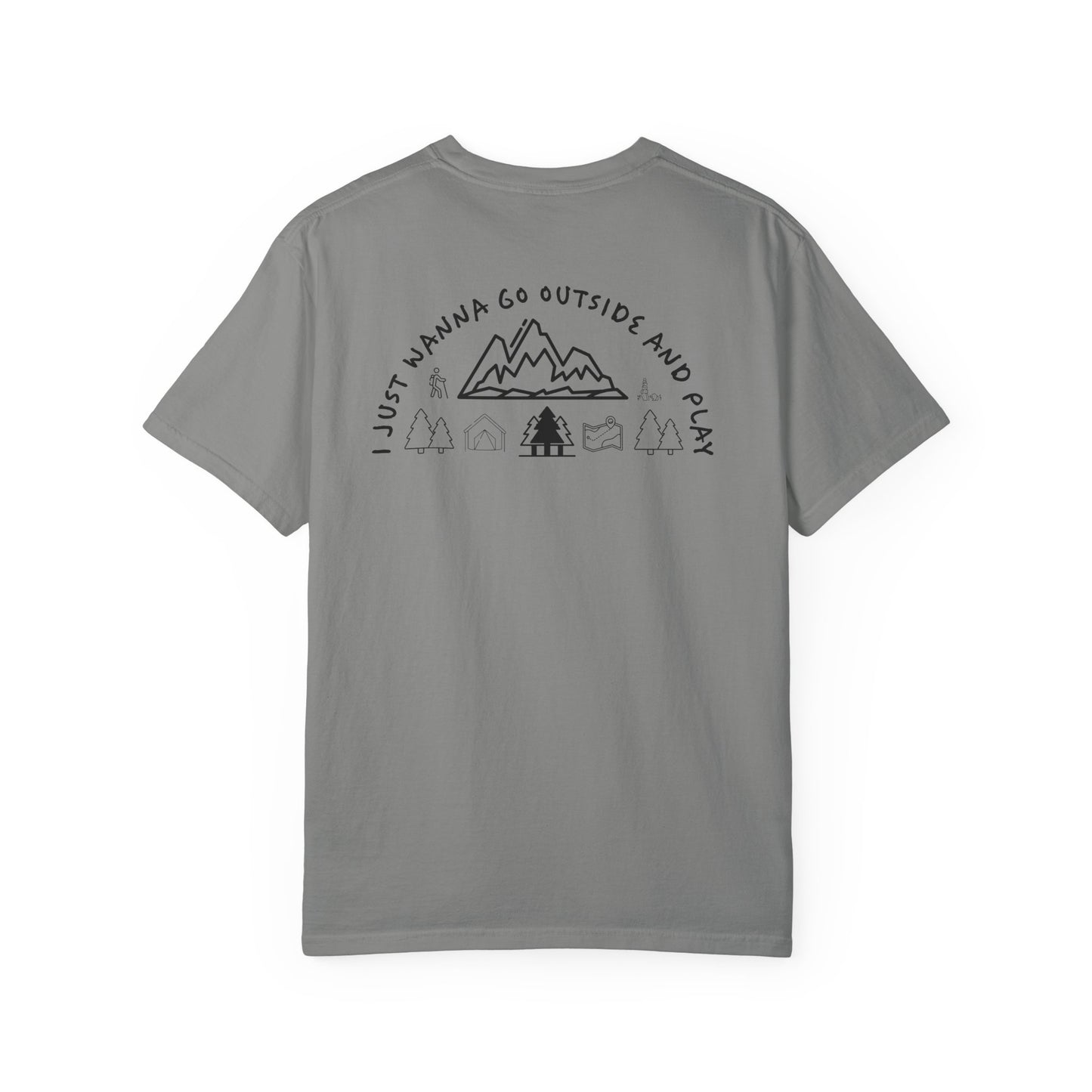 GottaClimb "I Just Wanna Go Outside and Play" Shirt