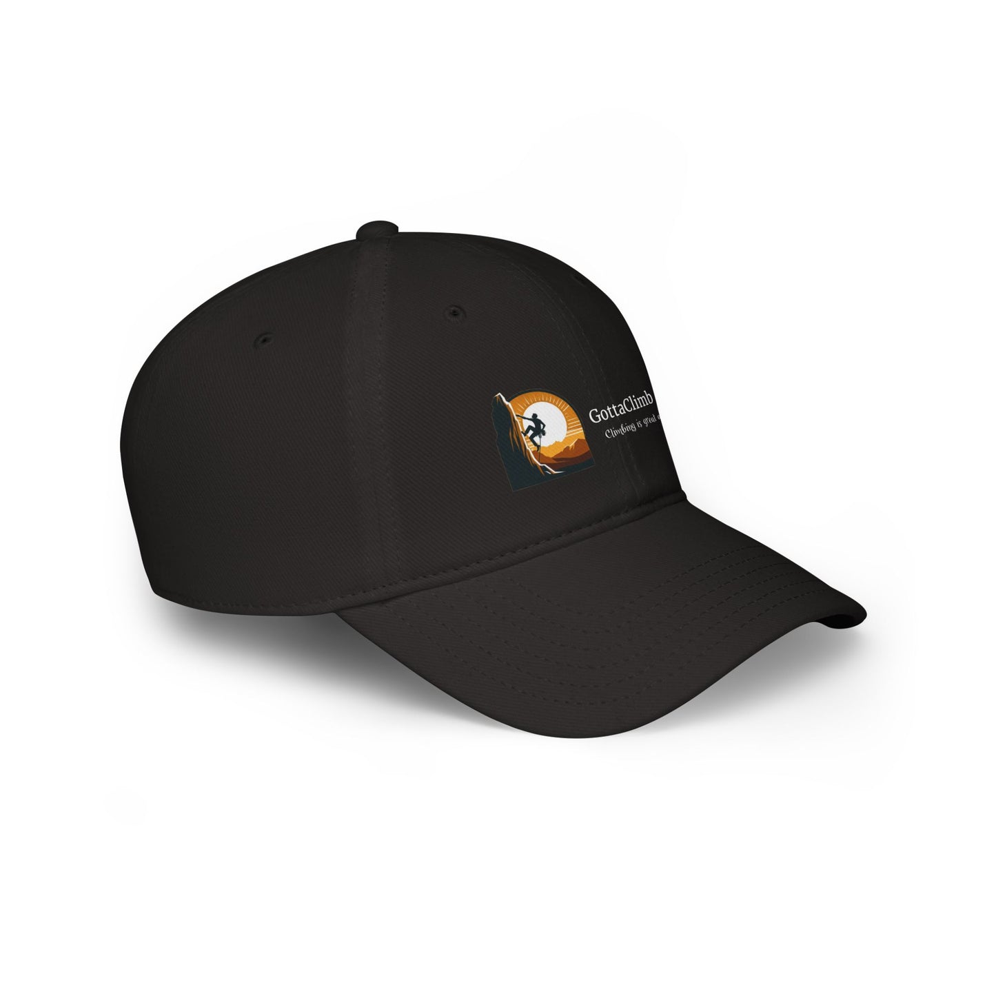 GottaClimb Black Baseball Cap