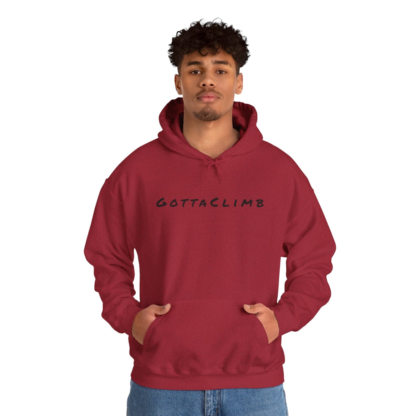 Adventure-Inspired Unisex Heavy Blend™ Hoodie - Gotta Climb Design