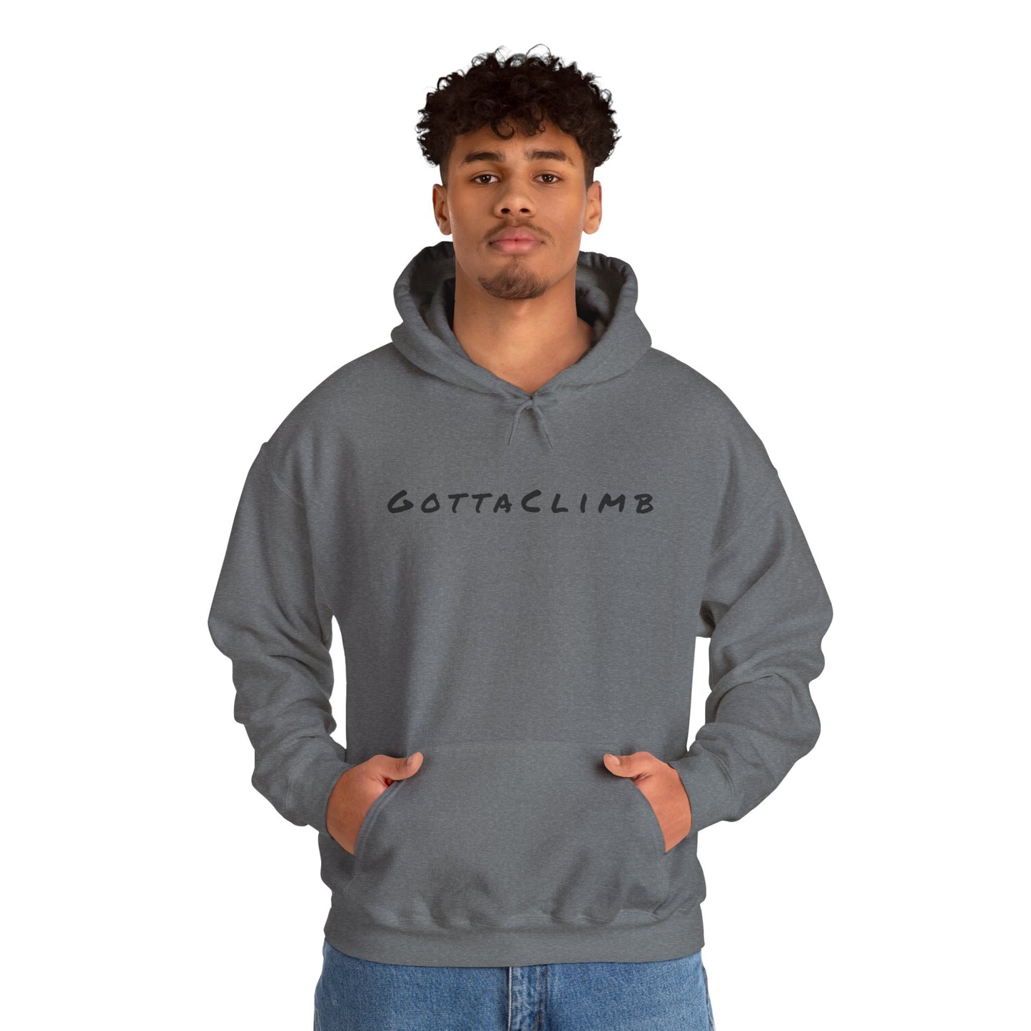 Adventure-Inspired Unisex Heavy Blend™ Hoodie - Gotta Climb Design