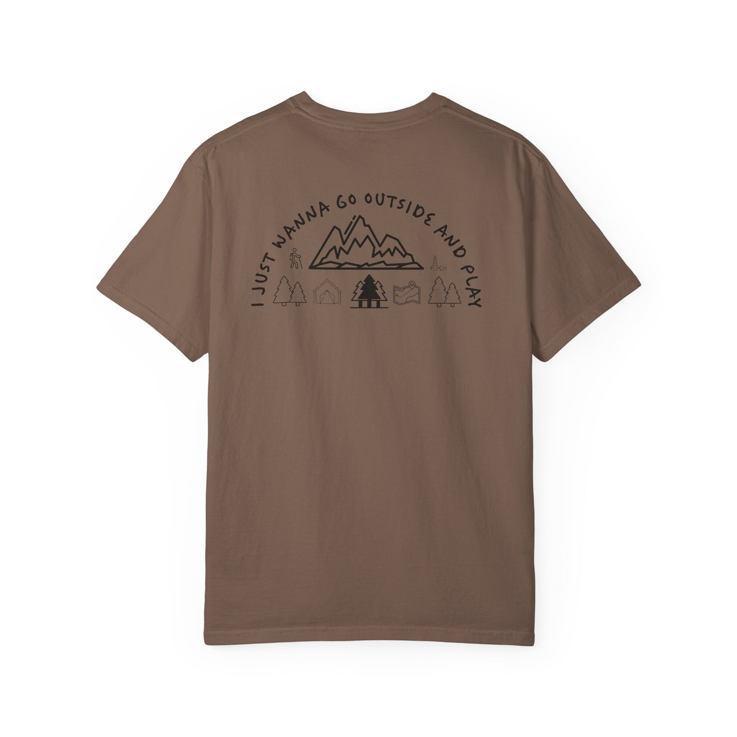 GottaClimb "I Just Wanna Go Outside and Play" Shirt
