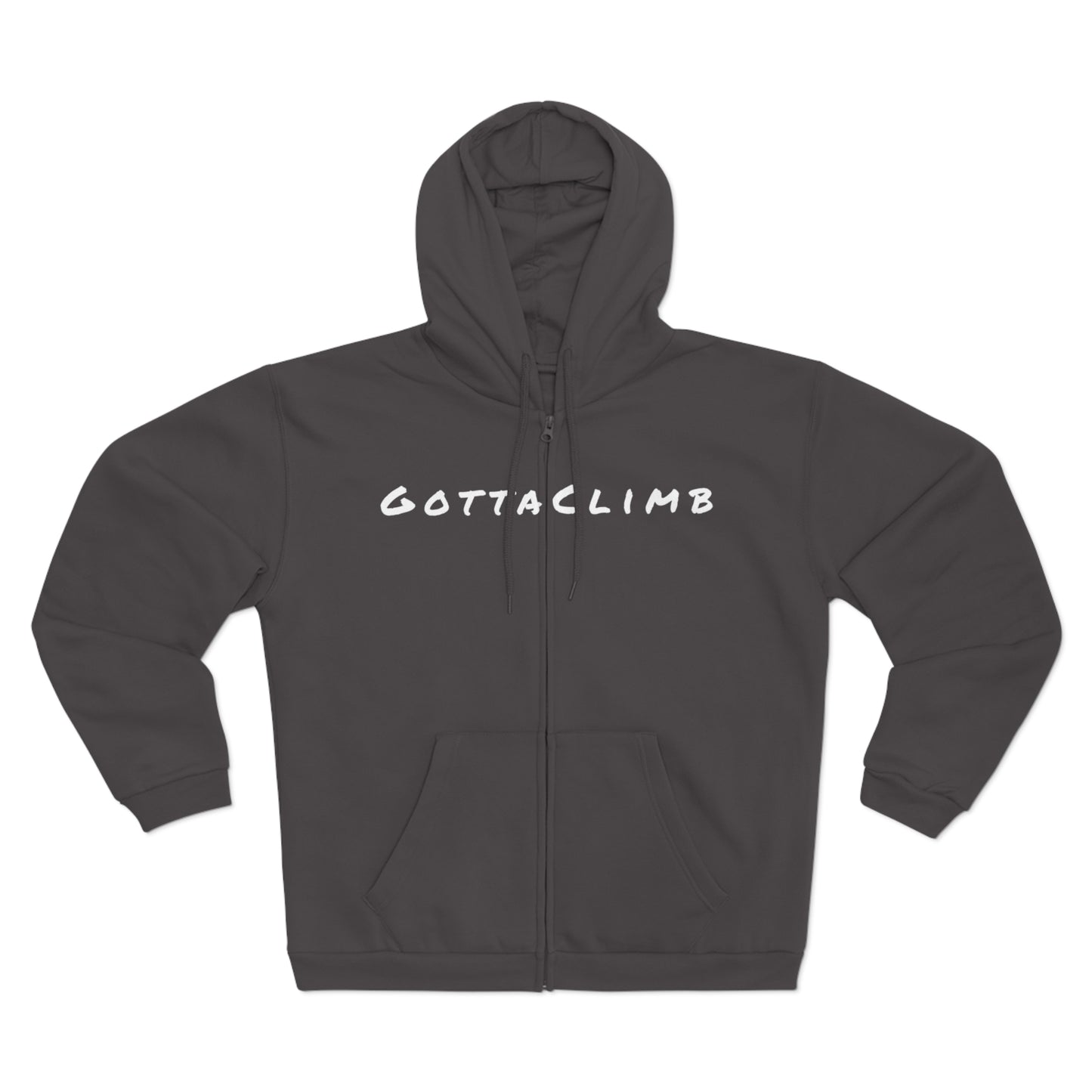 GottaClimb Hooded Gym Zip Sweatshirt