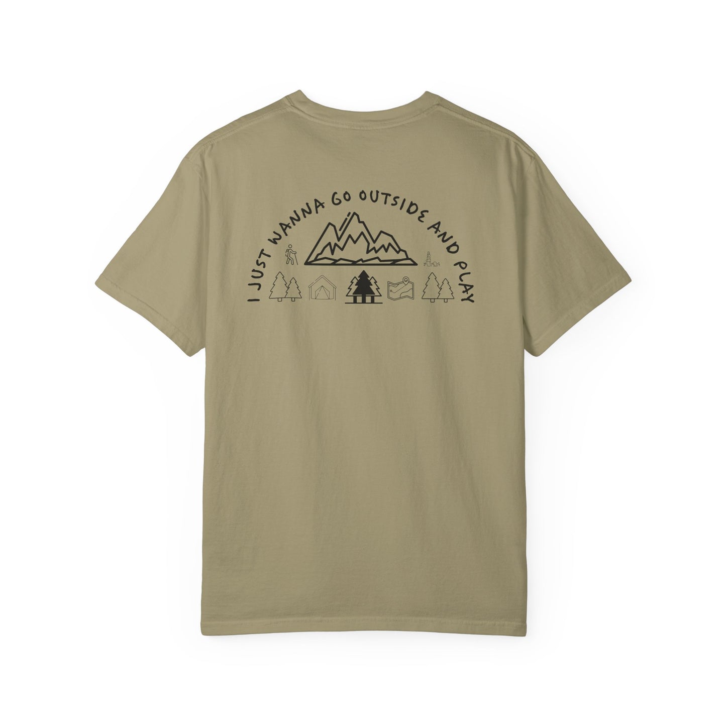 GottaClimb "I Just Wanna Go Outside and Play" Shirt