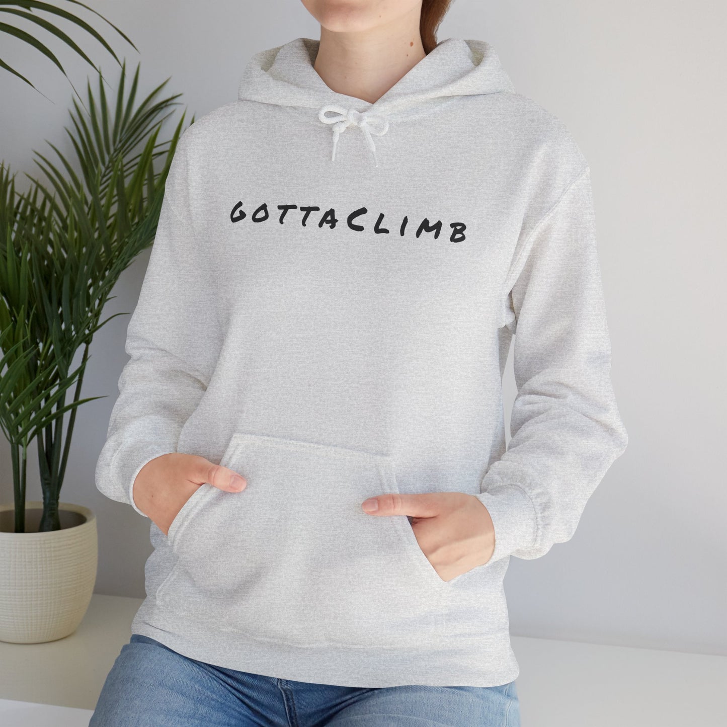 Adventure-Inspired Unisex Heavy Blend™ Hoodie - Gotta Climb Design