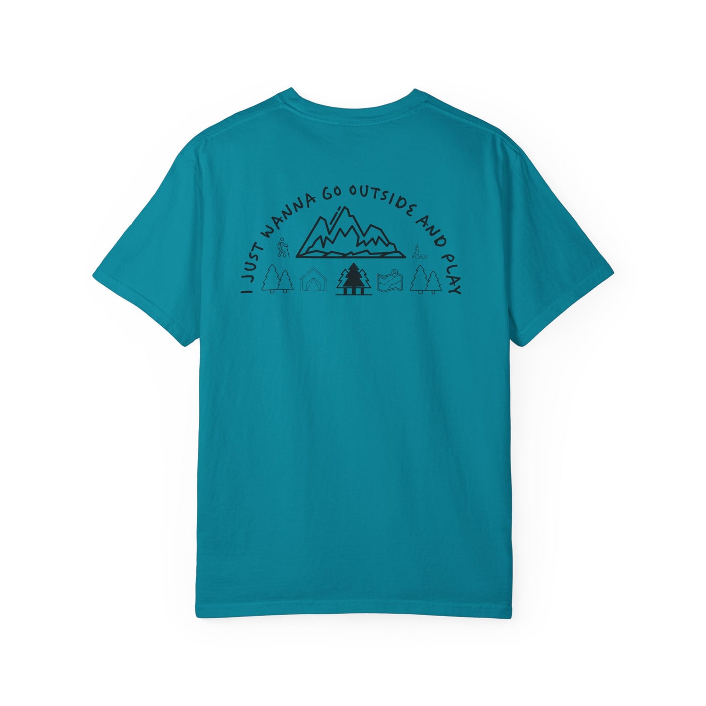GottaClimb "I Just Wanna Go Outside and Play" Shirt