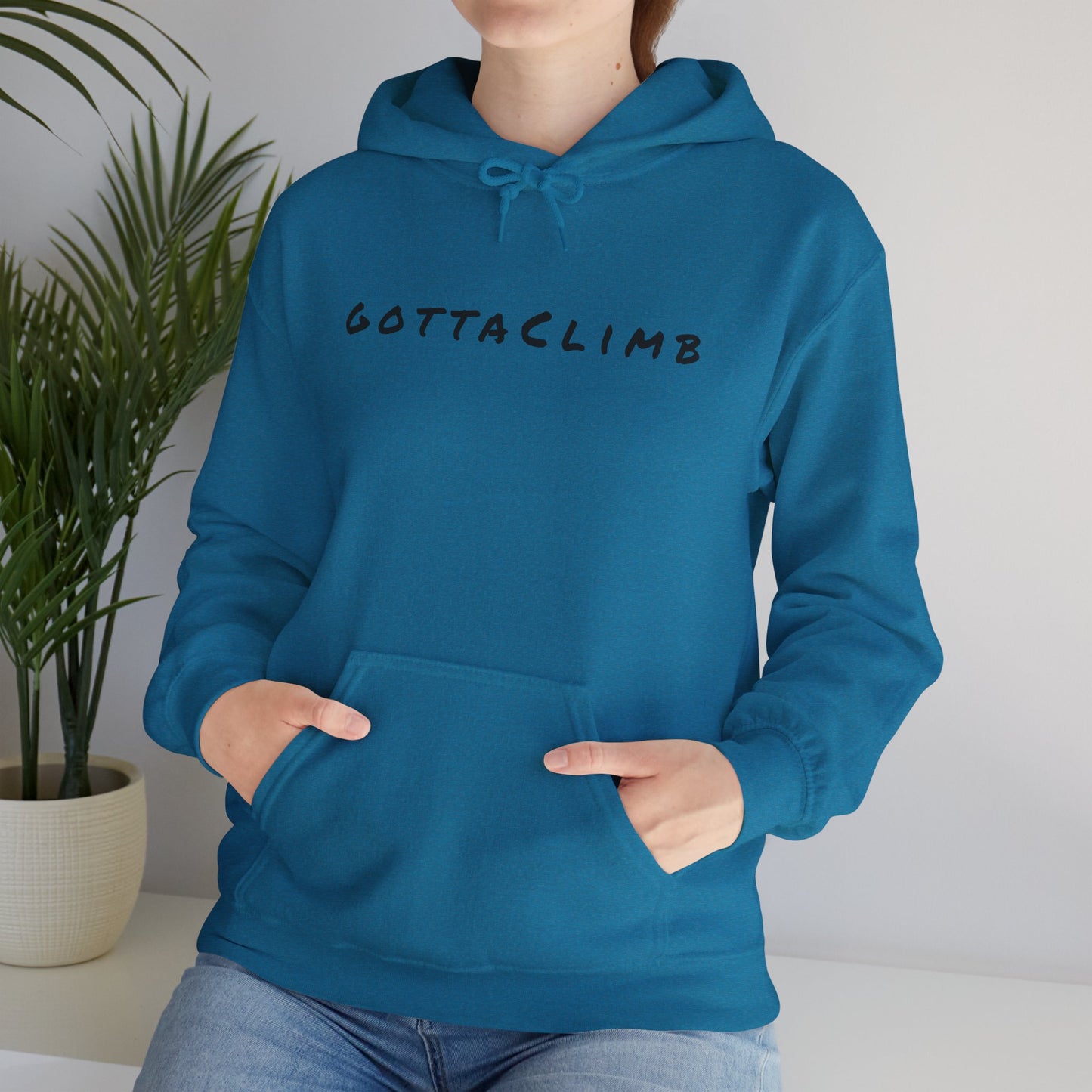 Adventure-Inspired Unisex Heavy Blend™ Hoodie - Gotta Climb Design