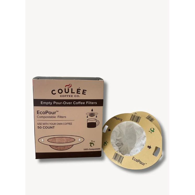 Coulee Coffee Ecopour Filters 50pk