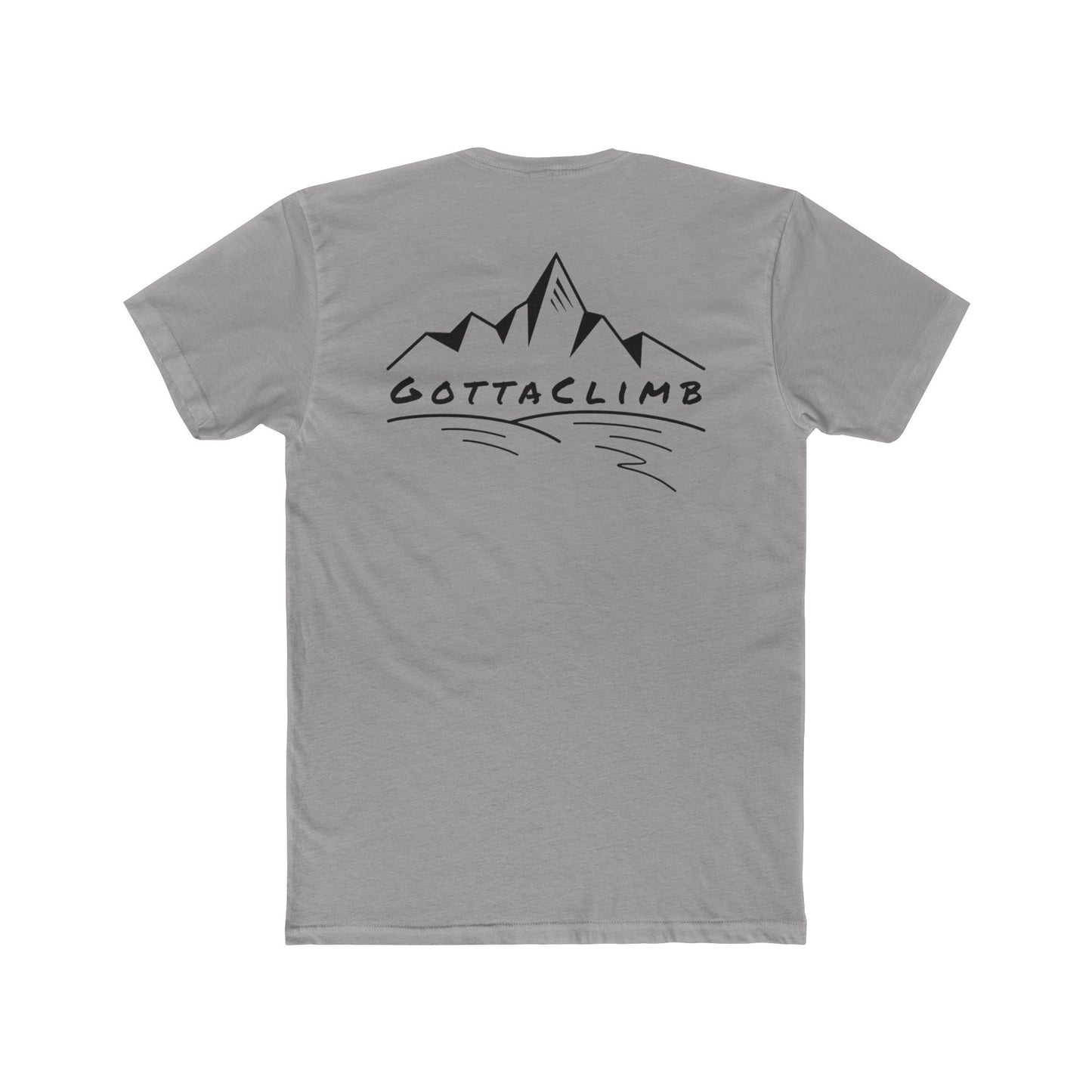 GottaClimb Mountain Graphic T-Shirt - Crew Shirt for Outdoor Enthusiasts