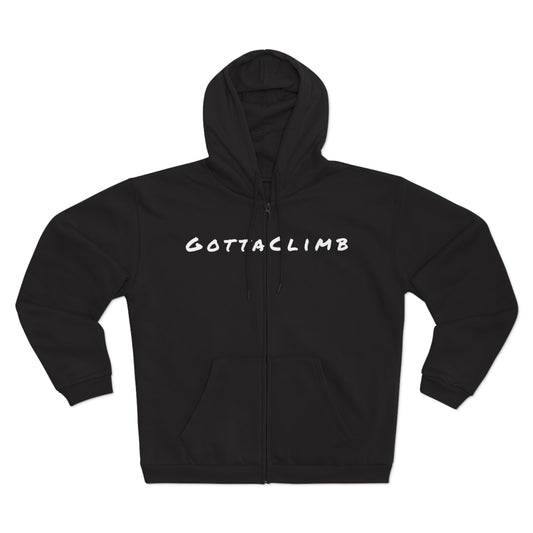 GottaClimb Hooded Gym Zip Sweatshirt