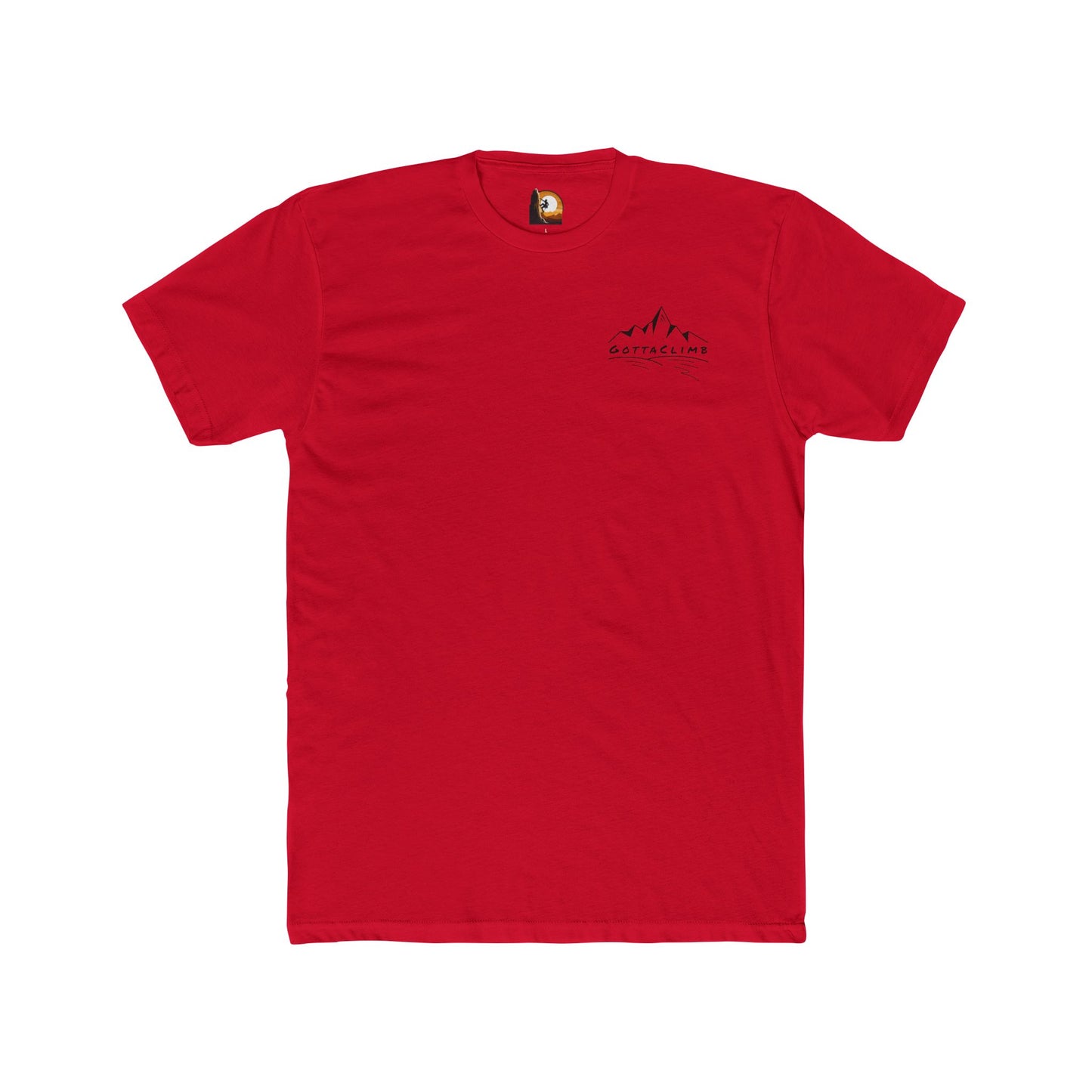 GottaClimb Mountain Graphic T-Shirt - Crew Shirt for Outdoor Enthusiasts