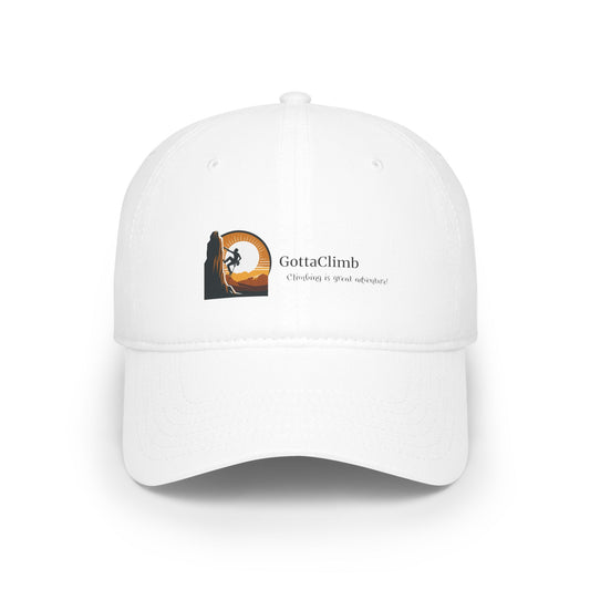 GottaClimb White Baseball Cap